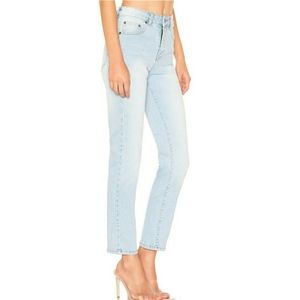Dr. Denim Edie High Rise Slim Straight Cropped